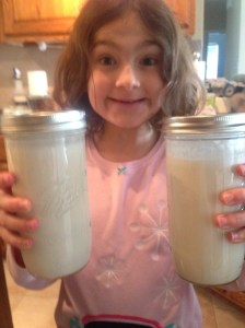 The finished product